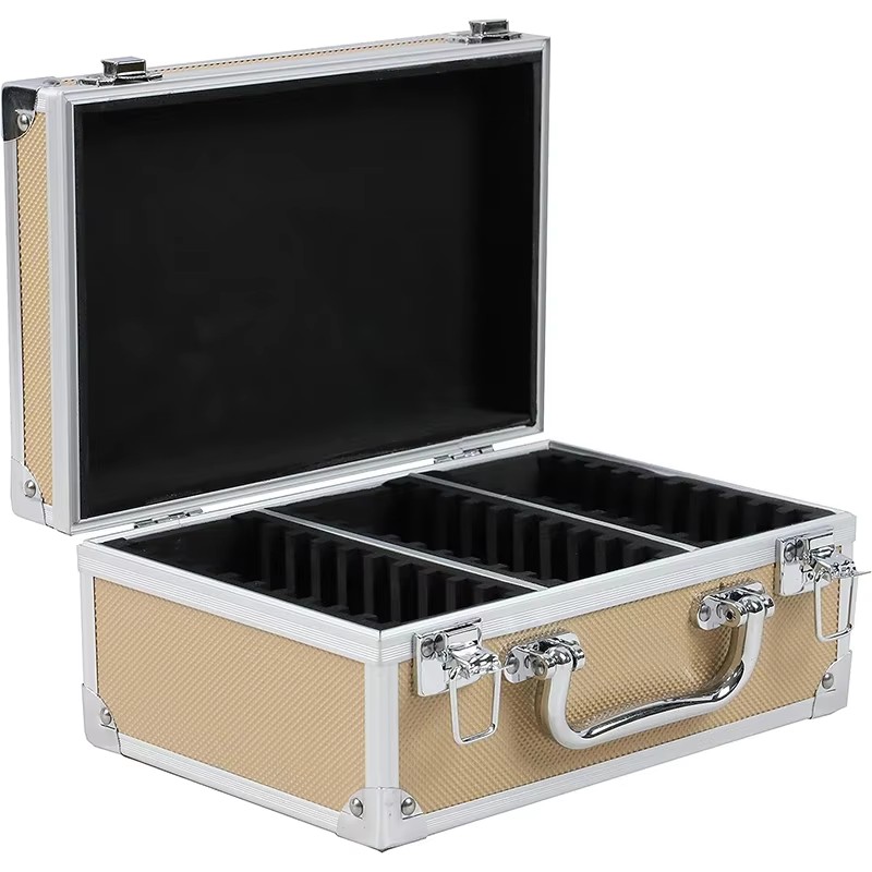 Aluminum Coin Slabs Storage Box Universal Coin Case For 30 PCCB NGC PCGS Certified Slabs